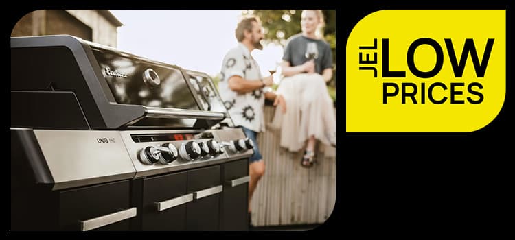 Weißes Kreisdiagramm mit vier Punkten auf blauem Hintergrund